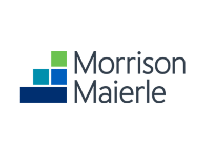 Morrison Maierle logo: stacked green, teal, and blue squares to the left of the dark gray 'Morrison Maierle' wordmark.