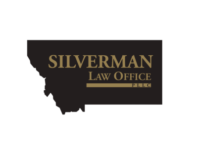 Logo for Silverman Law Office PLLC: dark rectangular badge with Connecticut outline and gold text.