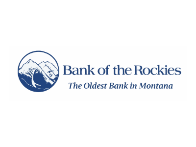Bank of the Rockies logo featuring a circular mountain emblem and the text 'Bank of the Rockies' with the tagline 'The Oldest Bank in Montana'.
